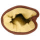 MCR Safety Mustang Leather Drivers Utility Work Gloves, Grain Goat Double Palm, Lined and Sewn with DuPont Kevlar, Wing Thumb, Brown, Large, MU3624KL