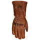 MCR Safety Mustang Leather Drivers Utility Work Gloves, Grain Goat Double Palm, Unlined, Sewn with DuPont Kevlar, Extended Gauntlet Cuff and Wing Thumb, Brown, X - Large, MU3624GXL