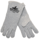 MCR Safety Mustang Leather Welding Work Gloves, Premium Select Side Leather, Full Sock Lining, Gray, X - Large, 4700
