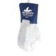 MCR Safety Mustang Leather Welding Work Gloves, Premium Top Grain Goatskin Leather, 4in Split Cowskin Leather Cuff, White Gray and Blue, Small, 4853S
