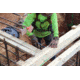 MCR Safety Mustang Utility Drivers Work Gloves, Grain Goat with Double Palm, DuPont Kevlar Lined and Sewn, Nomex Back with Wing Thumb, Brown, Medium, MU3624FRM