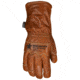 MCR Safety Mustang Utility Leather Work Gloves, Premium Grain Goatskin Double Palm, Fleece Lined with a Waterproof/Windproof Bladder, Sewn with DuPont Kevlar, Brown, Large, MU36211L