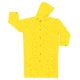 MCR Safety Navigator Series Waterproof Long Raincoat, .22mm PU/Nylon, Detachable Hood, Yellow, XL, 550CXL
