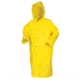 MCR Safety Navigator Series Waterproof Long Raincoat, .22mm PU/Nylon, Detachable Hood, Yellow, XL, 550CXL