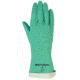 MCR Safety Nitri-Chem Flock Lined Nitrile Gloves, Industrial Grade, 13in Length, 15 mil Thickness, Green, X - Large, 5320