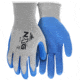 MCR Safety NXG Work Gloves, 13 Gauge Nylon Shell, Foam Latex Palm and Fingertips, Blue/Gray, X - Large, 96731XL