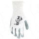 MCR Safety NXG Work Gloves, 15 Gauge Nylon Shell, Air Infused Nitrile Foam Coated Palm and Fingertips, Gray/White, X - Large, 9694XL
