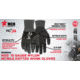 MCR Safety NXG Work Gloves, 15 Gauge Nylon Spandex Shell, Bi-Polymer Coated Palm, Fingers, and Over Knuckles, Nitrile Dotted Palm, Black, X - Large, MG9694XL