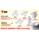 MCR Safety 100% Cotton Lisle Inspectors Gloves - Men's, Large, Straight Thumb, 8600C