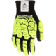 MCR Safety Predator Insulated Mechanics Hi-Visibility Impact Resistant Work Gloves, Black/Lime, Extra Large, PD3951XL