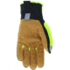 MCR Safety Predator Impact Mechanics Sasquatch Leather Palm Work Gloves, Large, PD5931L
