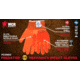 MCR Safety Predator Mechanics Hi-Vis Impact Resistant Work Gloves, Tire Tread TPR on Back, Fingers, and Thumb, Breathable Nitrile Palm adds Wet and Dry Grip, Orange, Large, PD3950L