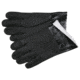 MCR Safety PVC Coated Work Gloves, Double Dipped with Sandy PVC, Soft Jersey Lining, 10in Length, Black, Large, 6521SJ