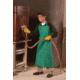 MCR Safety PVC Poly Apron, .45 mm Thickness, Sewn Edges, Green, One Size, 368R5