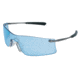 MCR Safety Rubicon T4 Series Safety Glasses with Lens UV-AF Anti-Fog Coating Curved Frameless Lens Design, Light Blue, One Size, T4113AF