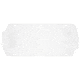 MCR Safety Safety Face Shield Double Matrix Replacement Window, Impact Resistant PETG, .042 Inches Thickness, Clear, One Size, 494800
