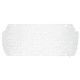 MCR Safety Safety Face Shield Double Matrix Replacement Window, Impact Resistant Polycarbonate, .040 Inches in Thickness, Clear, One Size, 494700