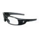 MCR Safety SR110 Swagger SR1 Series Safety Glasses, Soft Non-Slip Nose Piece and Temples, Clear, One Size, SR110