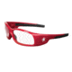 MCR Safety SR130 Swagger SR1 Series Safety Glasses, Soft Non-Slip Nose Piece and Temples, Clear, One Size, SR130