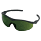 MCR Safety ST1 Series Welding Filter Shade 3.0 Dark Safety Glasses, Non-Slip Temple Grips, Green Filter 3.0, One Size, ST1130