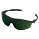 MCR Safety ST1 Series Welding Filter Shade 5.0 Dark Safety Glasses, Non-Slip Temple Grips, Green Filter 5.0, One Size, ST1150