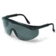 MCR Safety Stratos Black Frame Grey Lens SS112