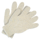 MCR Safety String Knit Work Gloves, 7 Gauge Regular Weight, 100% Cotton, Hemmed Cuff, Natural, Small, 9510SM