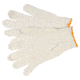 MCR Safety String Knit Work Gloves, 7 Gauge Regular Weight, 70% Cotton 30% Polyester, Hemmed Cuff, Natural, Large, 9636LM
