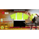 MCR Safety STSCL2MSLX3 Hi Vis Safety Work T-Shirts, Soft Poly Birdseye Mesh, Short Sleeve and Tagless Design, ANSI 107 Type R Class 2, Fluorescent Lime, 3X, STSCL2MSLX3