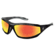 MCR Safety Swagger RP2 Series Safety Glasses, Foam Lined Lenses, Fire Mirror, One Size, RP21R