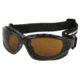 MCR Safety Swagger RP3 Series Foam Lined Safety Glasses, MAX6 Anti-Fog Lenses, Interchangeable Head Band Included, Brown, One Size, RP31BPF