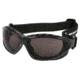 MCR Safety Swagger RP3 Series Foam Lined Safety Glasses, MAX6 Anti-Fog Lenses, Interchangeable Head Band Included, Gray, One Size, RP312PF