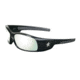 MCR Safety Swagger SR1 Series Safety Glasses with UV-AF Anti-Fog Coating, Soft Non-Slip Nose Piece and Temples, I/O Clear Mirror, One Size, SR119AF