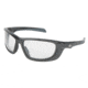 MCR Safety Swagger UD1 Series Safety Glasses, MAX6 Anti-Fog Coating, Co-Injected TPR over Polycarbonate Temples, Clear, One Size, UD110PF