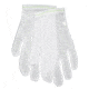 MCR Safety White Inspectors Gloves, Reversible and Hemmed, 100% Nylon, Low Lint, Straight Thumb, Ladies Sizing, White, Large, 8710L