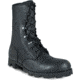 McRae Footwear All-Leather Vulcanized Combat Boot w/ Panama Outsole - Mens, Black, 12, 6189-12