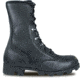 McRae Footwear All-Leather Vulcanized Combat Boot w/ Panama Outsole - Mens, Black, 12, 6189-12