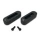 McRees Precision Accu-Tac HD-50 Bi-Pod Slider Feet, Black, MMS-HD50-RND-FEET-BLK