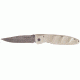 MCUSTA Damascus Basic Folder Knife, 4.25in. Closed MCU15D