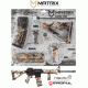 MDI MAGCOM -NV Next Camo Vista Magpul MOE Kit AR-15 Polymer MAGCOMNV