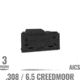 MDT 105089BLK AICS Magazine 3rd Flush Fit 308/6.5 Creedmoor