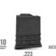 MDT Detachable Box Magazine, Polymer, .223, 10-Round, Black, 102231-BLK