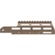 MDT LSS Gen3 Full Rail M-LOK Rifle Forend, FDE, 8in, 114978-FDE