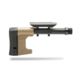 MDT Chassis Systems Carbine Stock, Composite, FDE, Ambidextrous, 104717-FDE