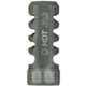 MDT Hunt Muzzle Brake, Magnum, .338 Lapua Magnum, 5/8-24, Bead Blasted, Titanium, 109150-RTI
