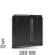 MDT Metal Magazine, Long Action, 3.56 inch for Tikka T3/T3x and Savage Axis LA Chassis, .300WM, 5-Round, Black, 102142-BLK