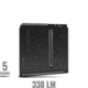 MDT Metal Magazine, Long Action, 3.715 inch, .338 LM, 5-Round, Black, 102144-BLK
