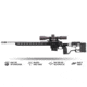 MDT Remington 700 ACC Elite Short Action Chassis System, Left Hand, Black, 106802-BLK