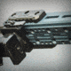 MDT Remington 700 ACC Elite Short Action Chassis System, Left Hand, Blue, 106802-TBL