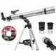 Meade 70AZ-AR Refracting Telescope 04043 70mm Altazimuth Refractor w/ Red Dot Viewfinder, 2 Eyepieces, Meade Autostar Suite, Tripod